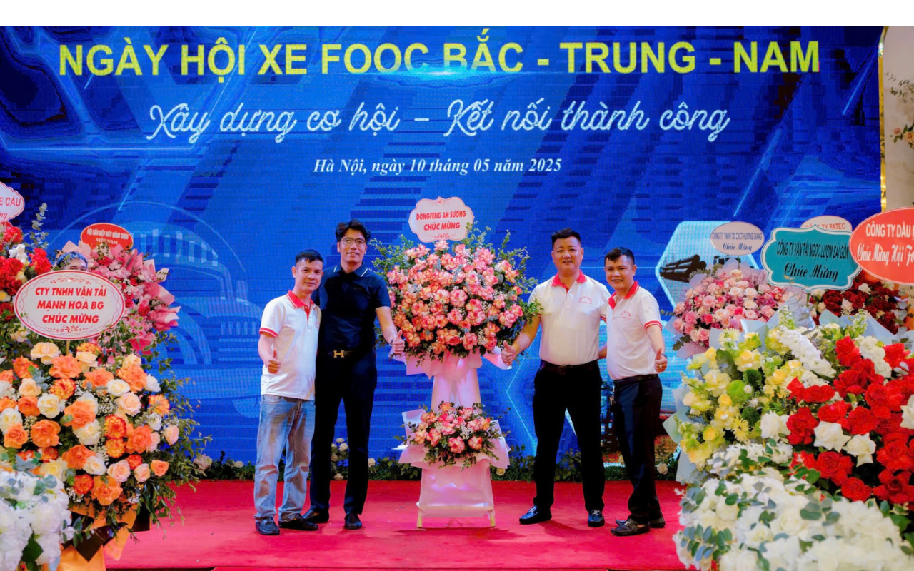 Hoàng Thắng Auto tại Ngày hội xe Fooc Bắc Trung Nam 2025: Giới thiệu xe đầu kéo chiến lược X7 & X3
