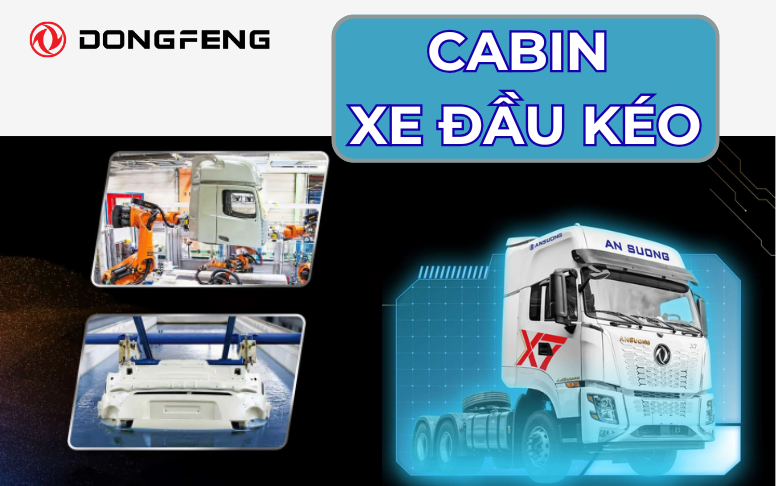 Cabin Xe Đầu Kéo Hoàng Thắng X7: Bền Bỉ và Tiết Kiệm Nhiên Liệu