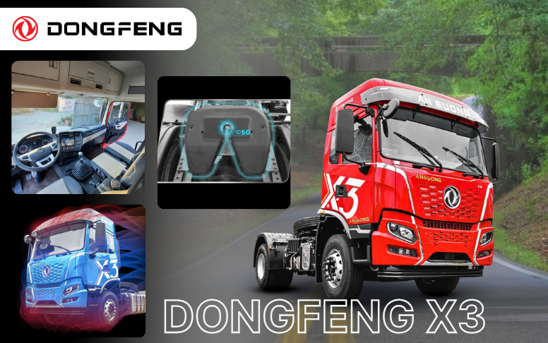 Xe Đầu Kéo Hoàng Thắng X3 1 Cầu 290HP: “Vua” Vận Tải Tuyến Ngắn & Hàng Cảng