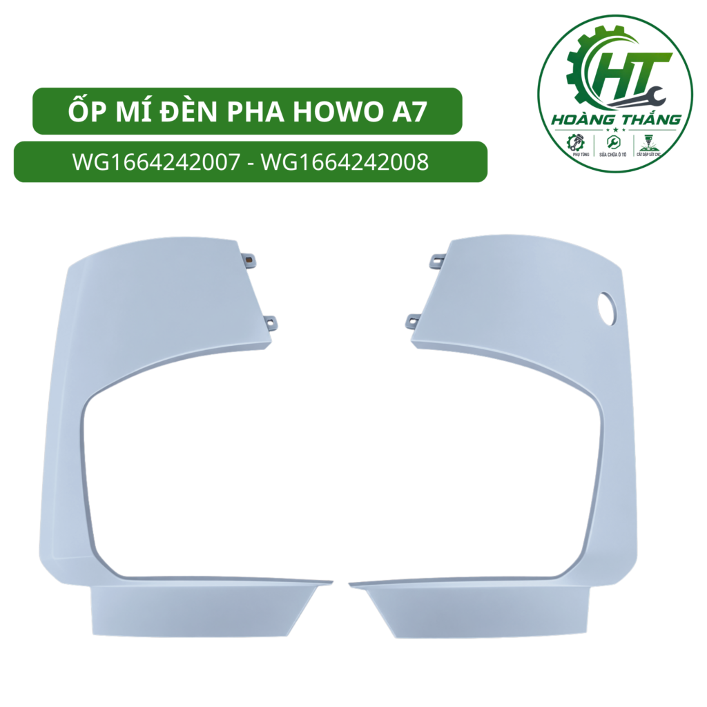 ỐP MÍ ĐÈN PHA HOWO A7 (L)
