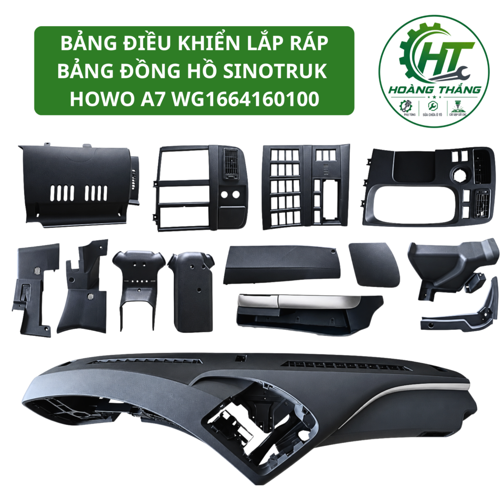 Bảng điều khiển lắp ráp bảng đồng hồ Sinotruk HOWO A7
