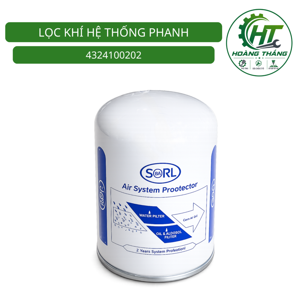LỌC KHÍ HỆ THỐNG PHANH