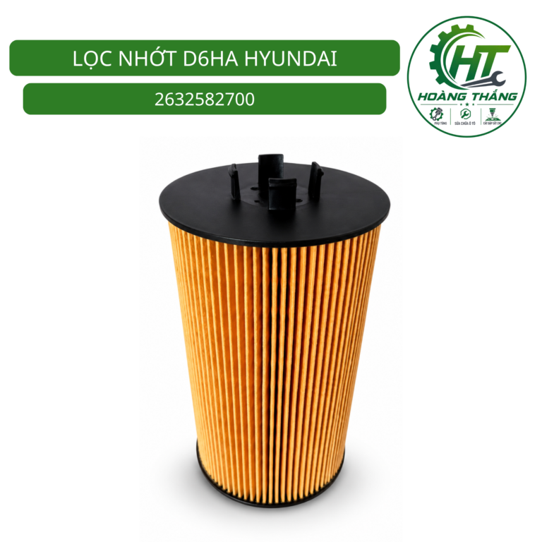Lọc nhớt d6ha hyundai
