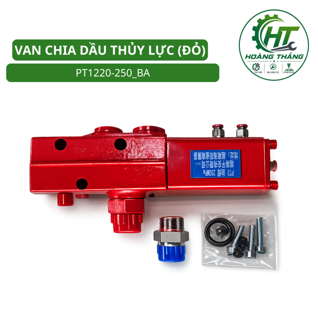 VAN CHIA DẦU THUỶ LỰC (ĐỎ)
