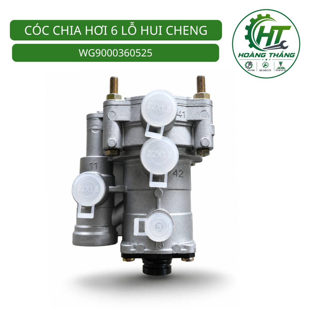 CÓC CHIA HƠI 6 LỖ HUI CHENG
