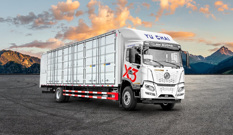 Xe tải Hoàng Thắng X3 thùng container 8m3