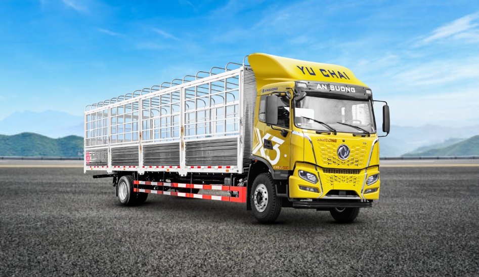 Xe tải Hoàng Thắng X3 thùng mui bạt 10m