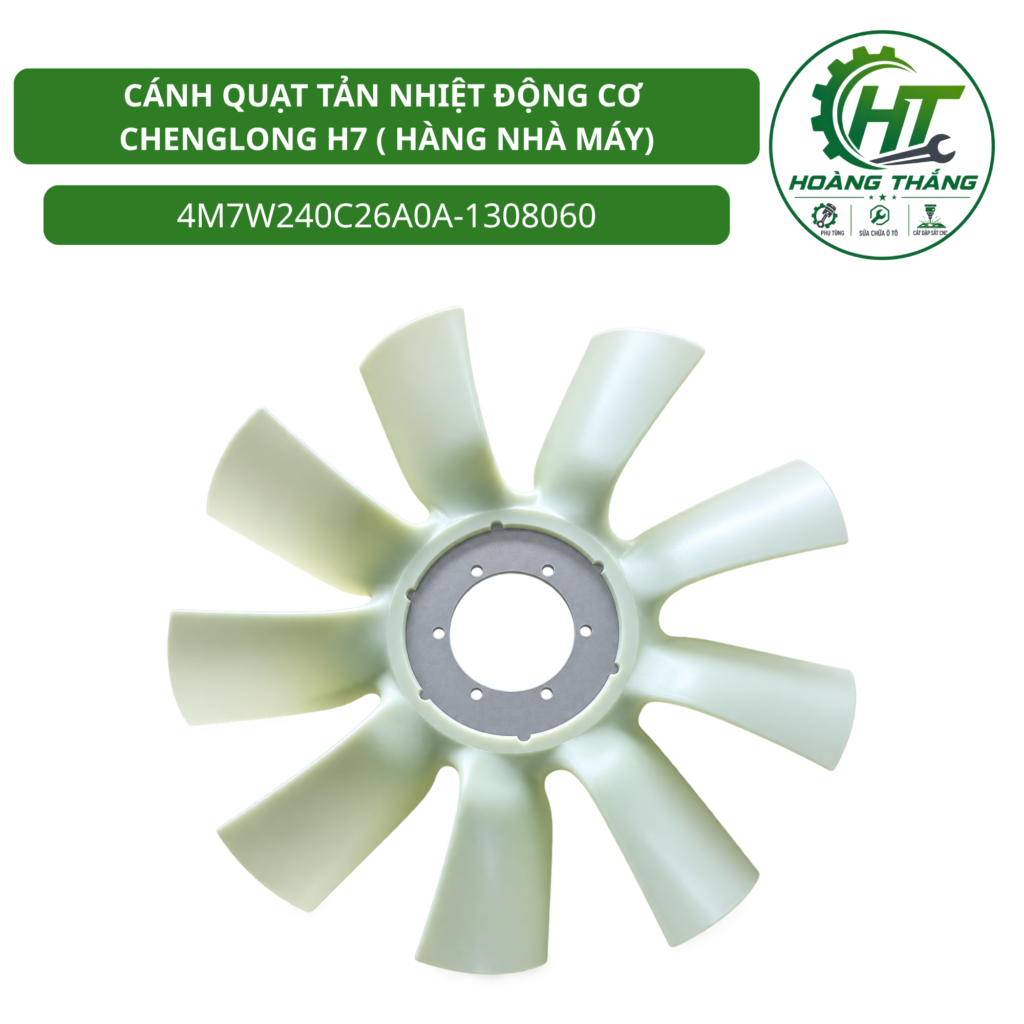 CÁNH QUẠT TẢN NHIỆT ĐỘNG CƠ CHENGLONG H7 ( HÀNG NHÀ MÁY)