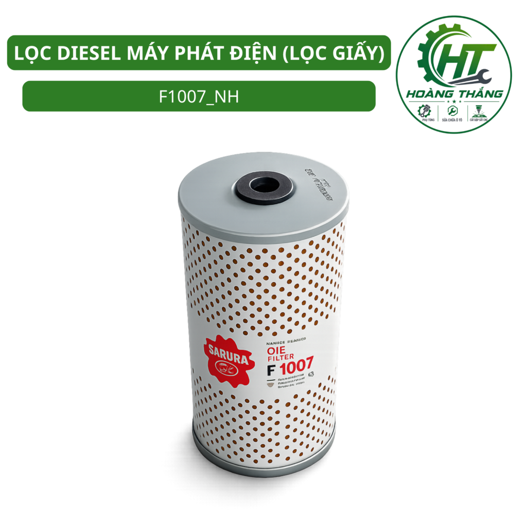 LỌC DIESEL MÁY PHÁT ĐIỆN (LỌC GIẤY)