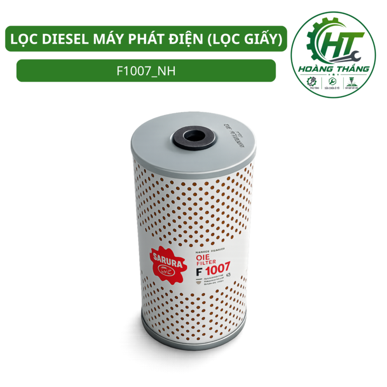 Lọc diesel máy phát điện (lọc giấy)
