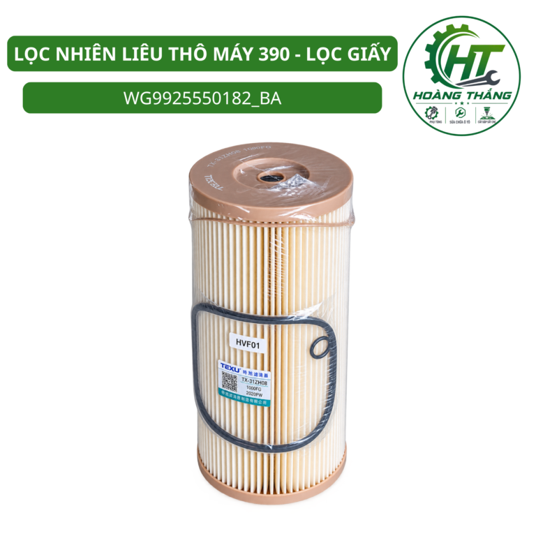 Lọc nhiên liêu thô máy 390 – lọc giấy