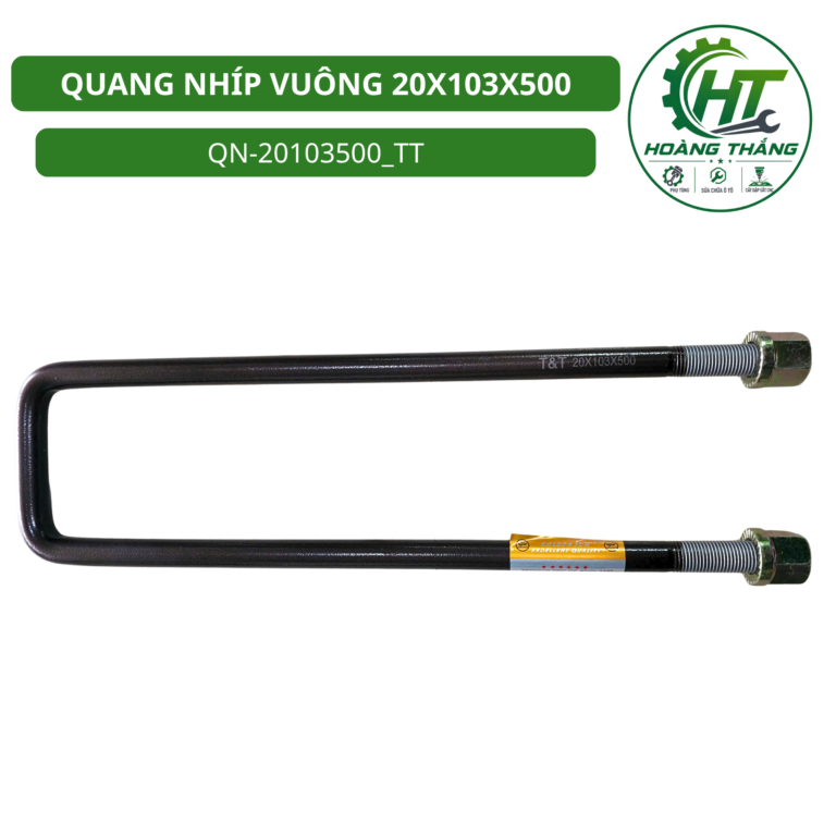 Quang nhíp vuông 20x103x500